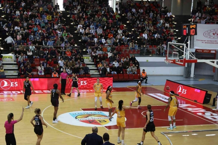 Melikgazi Kayseri Basketbol Takımı, Rize’yi mağlup etti
