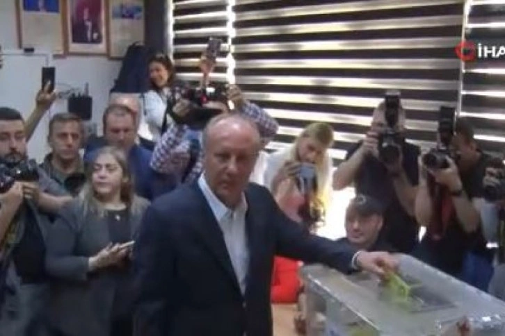 Memleket Partisi lideri Muharrem İnce oyunu Ankara'da kullandı