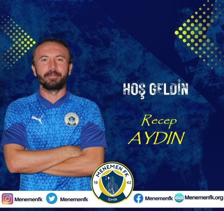 Menemen FK, Recep Aydın’ı renklerine bağladı
