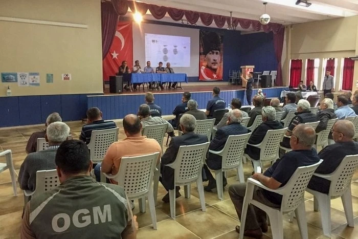 Mengen’de muhtarlara orman yangını bilgilendirmesi
