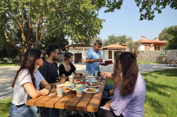 Menteşe Belediyesi Kültür Evlerine ziyaretçi akını
