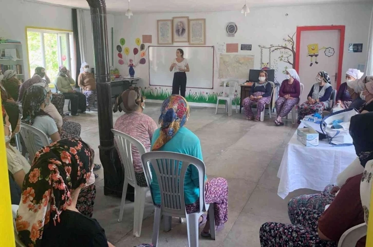 Menteşe’de kadınlara sağlık eğitimi
