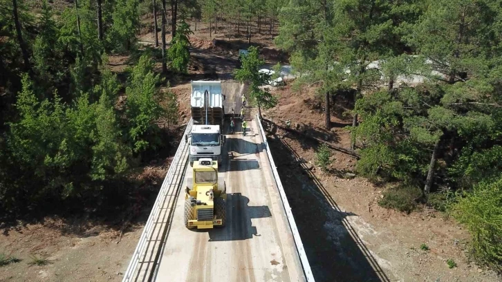 Menteşe’de yollar modern görünüme kavuştu
