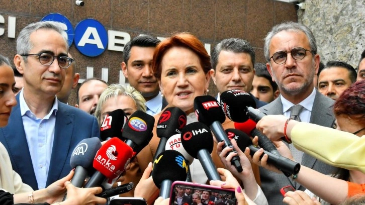 Meral Akşener 'İlk defa konuşuyorum