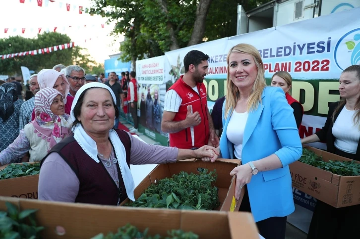 Merkezefendi’de 300 bin fide toprakla buluştu
