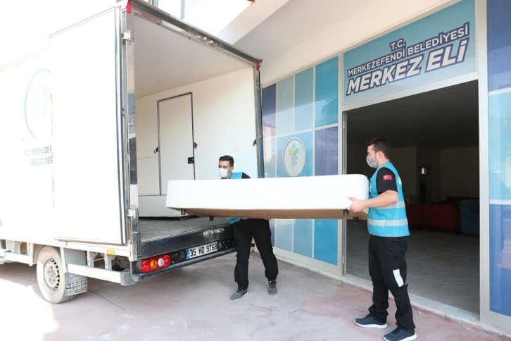 Merkezefendi’de ihtiyaç sahiplerine ev eşyası yardımı
