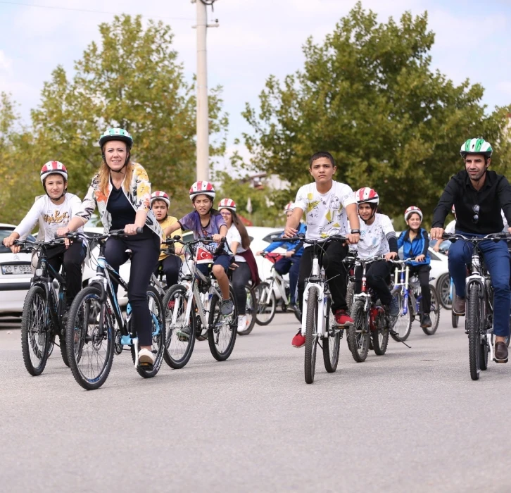 Merkezefendi’de temiz bir dünya için pedal çevrilecek
