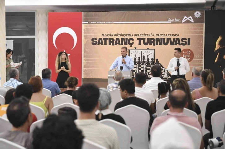 Mersin Büyükşehir Belediyesi 6. Uluslararası Satranç Turnuvası sona erdi
