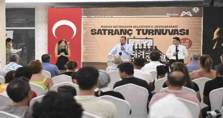 Mersin Büyükşehir Belediyesi 6. Uluslararası Satranç Turnuvası sona erdi