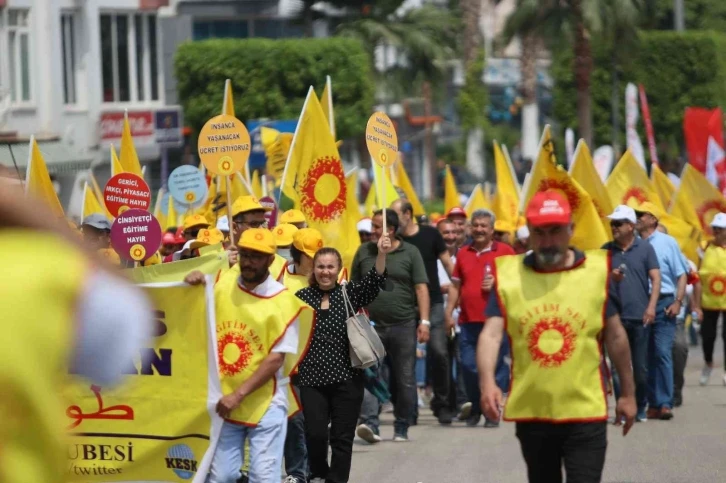 Mersin’de 1 Mayıs coşkusu
