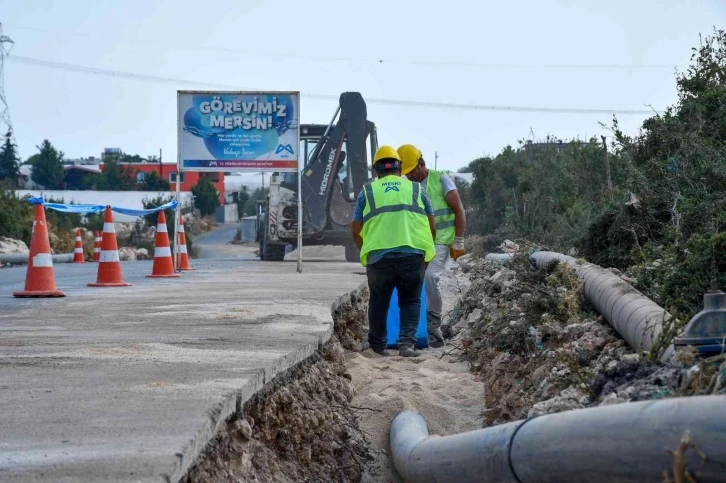 Mersin’de 2 mahalle daha kesintisiz içme suyuna kavuştu
