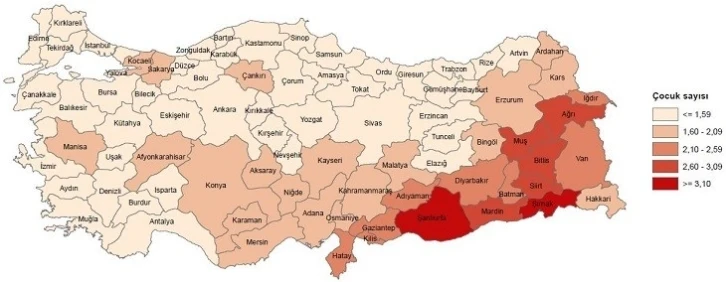 Mersin’de 2021’de 22 bin 944 bebek doğdu
