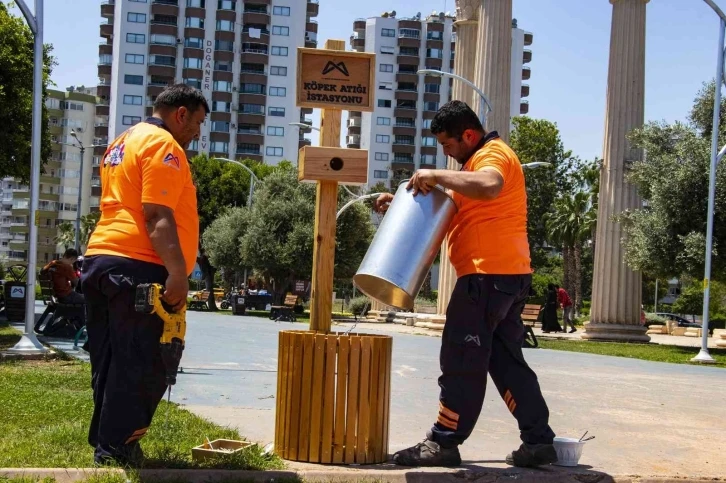 Mersin’de köpek atık istasyonu sayısı 2 kat artırıldı
