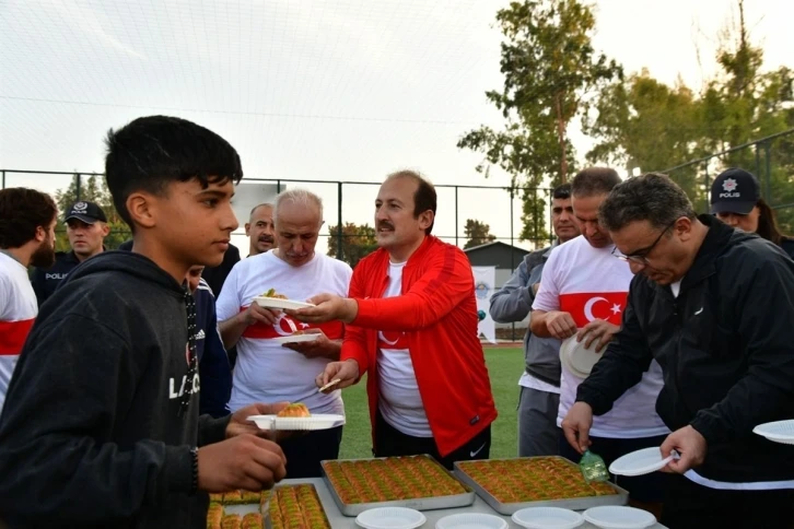 Mersin’de ’Kötü alışkanlıklara ret, sporla sağlıklı yaşama evet’ kampanyası
