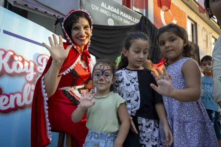 Mersin’de ’Köy Bizim Şenlik Bizim’ etkinlikleri
