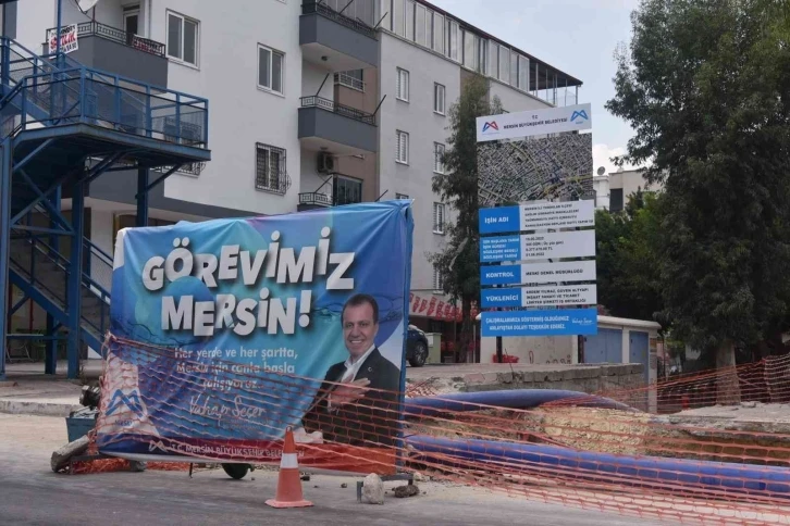 Mersin’de mahallelerin altyapısı yenileniyor
