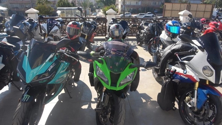 Mersin'de Motor Tutkunları Güvenli Sürüş Eğitiminde Buluştu