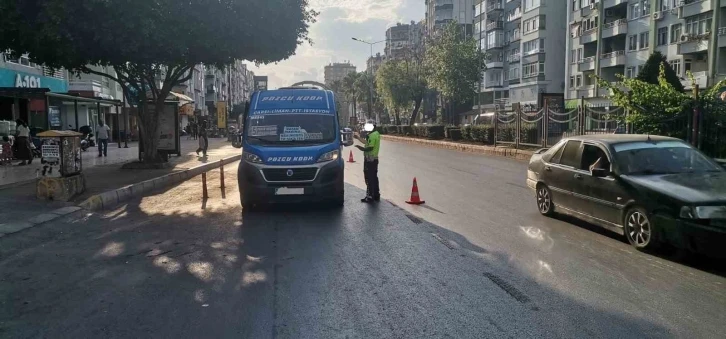 Mersin’de son bir ayda 27 bin 70 sürücüye idari para cezası uygulandı
