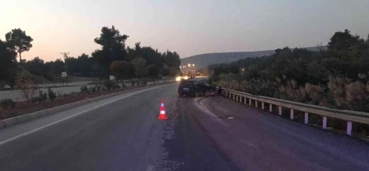 Mersin’de trafik kazası: 2 yaralı
