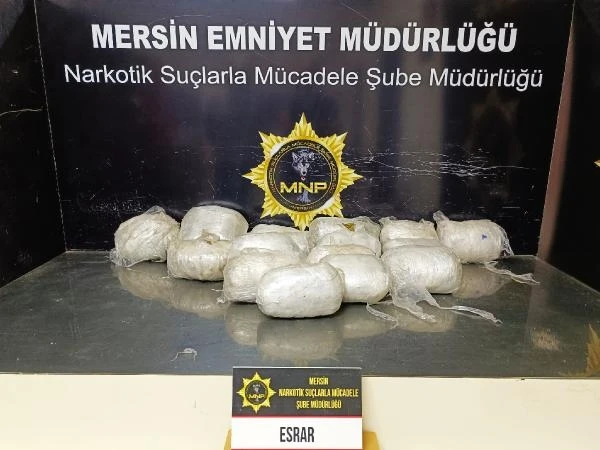 Mersin'de uyuşturucu operasyonu: 5 gözaltı