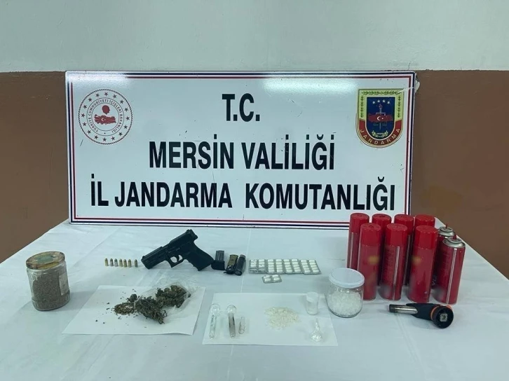 Mersin’de uyuşturucu ticareti yapan 1 şüpheli yakalandı
