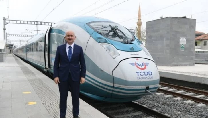 Mersin’e 2 saate gidilecek hızlı trene Gaziantep 2025’te kavuşacak..
