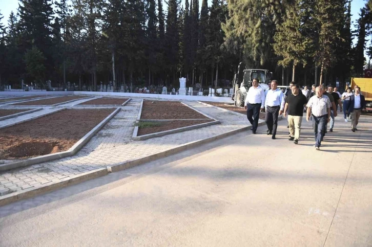 Mersin’in mezarlık ihtiyacı yeni projelerle çözülüyor
