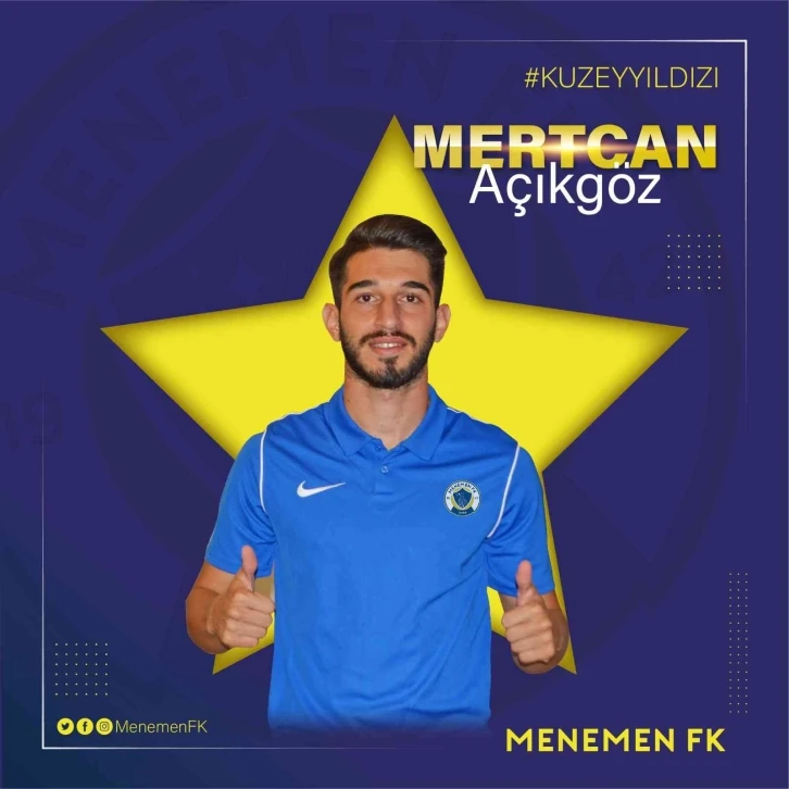 Mertcan Açıkgöz, Menemen FK’de
