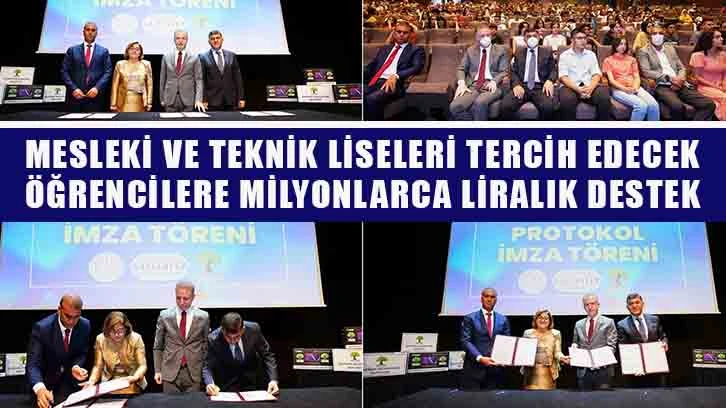 Mesleki ve Teknik Liseleri tercih edecek öğrencilere milyonlarca liralık destek