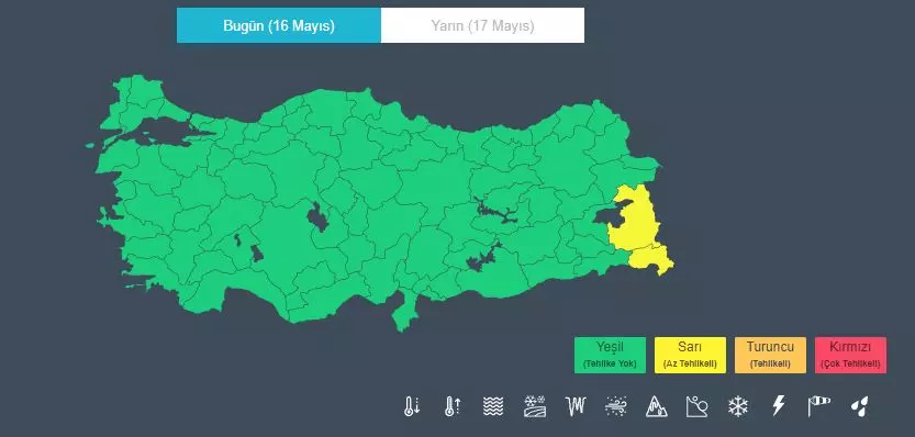 Meteoroloji'den bir bölgeye sağanak uyarısı!