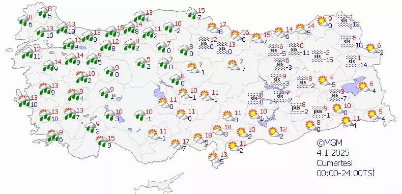 Meteoroloji'den peş peşe uyarı: Dikkatli ve tedbirli olun!