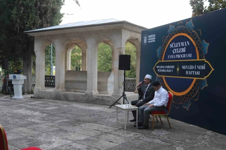 Mevlid’in yazarı Mevlid Kandili’nde kabri başında anıldı
