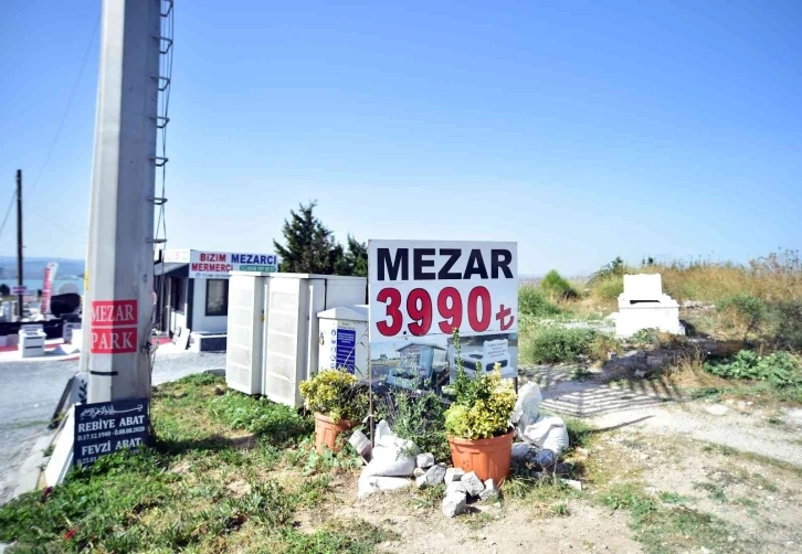 Mezar maliyetleri arttı, en düşük mezar taşı 500 lira
