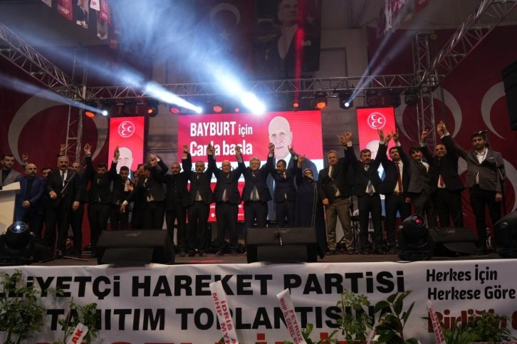 MHP Bayburt İl Başkanlığı Aday Tanıtım Toplantısı