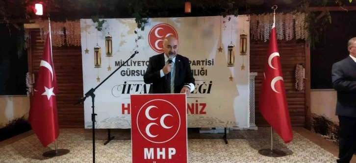 MHP’li Vahapoğlu: &quot;Müptezel takımının sonu hüsran olacak&quot;
