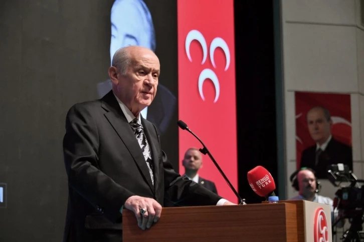 MHP lideri Bahçeli: “CHP Genel Başkanı’nın terörist Demirtaş açıklaması insanlık mıdır”
