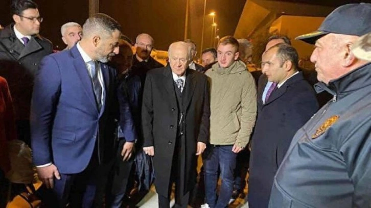 MHP lideri Devlet Bahçeli Elazığ’da