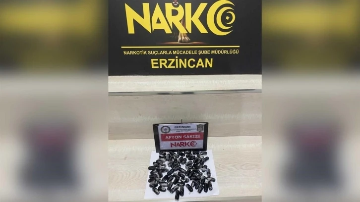 Midesinde 499,23 gram Afyon sakızı taşıyan şahıs tutuklandı
