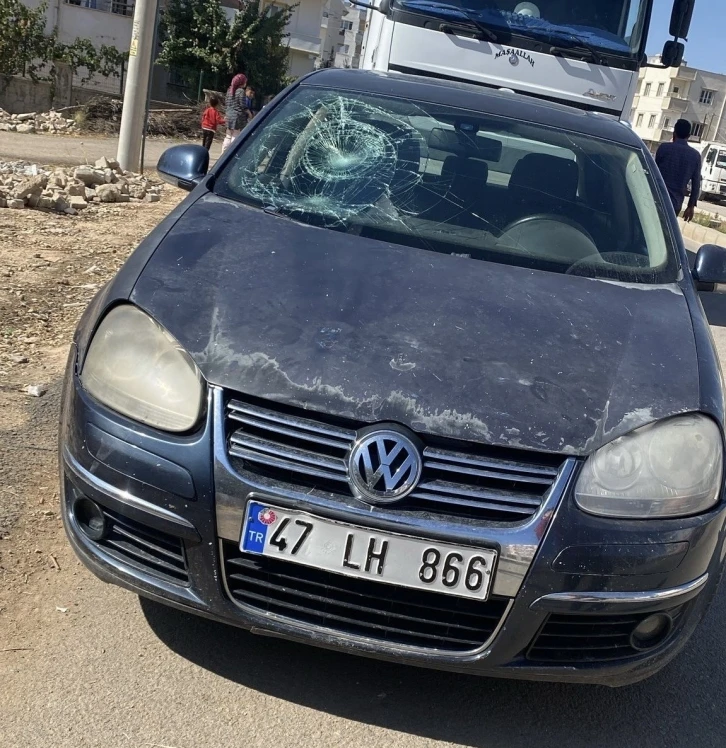 Midyat’ta trafik kazası 1 yaralı
