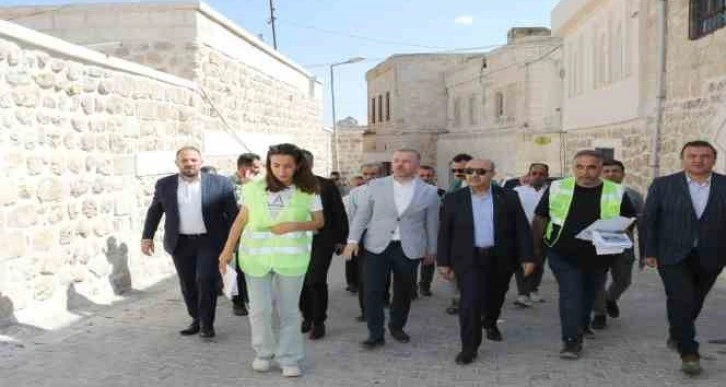 Midyat’ta sokak ve çarşılarda yenileme çalışmaları tamamlandı