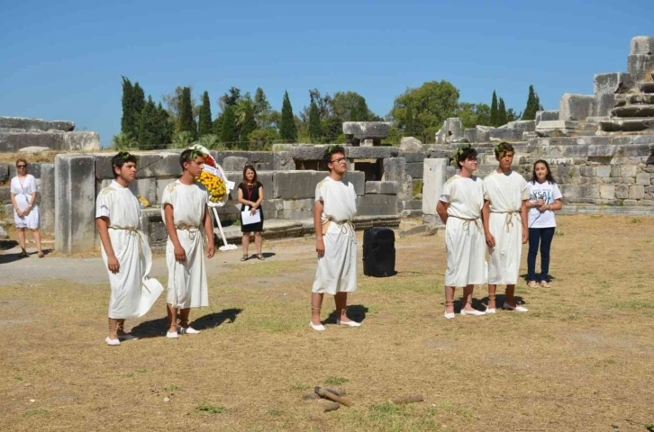 Milet Antik Kenti’nde baştan sona tarih kokan etkinlik
