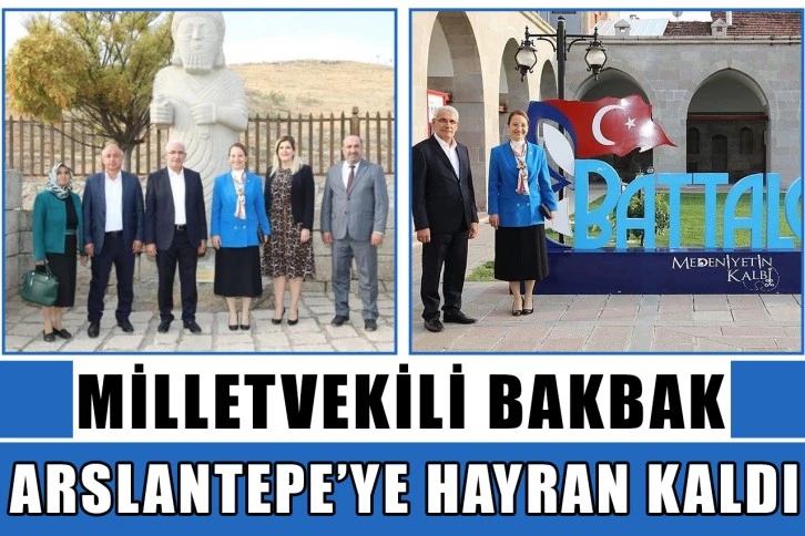 Milletvekili Bakbak, Arslantepe’ye hayran kaldı