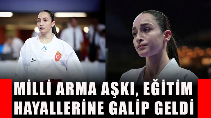 Milli arma aşkı, eğitim hayallerine galip geldi