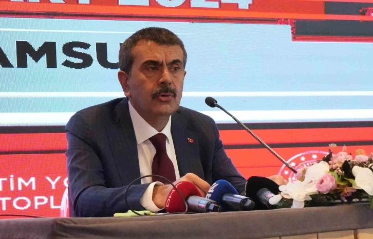 Milli Eğitim Bakanı Tekin: “Fiziki altyapıda dünya ortalamalarını yakaladık”
