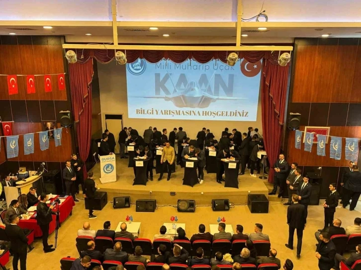 Milli muharip uçağı ’Kaan’ın adıyla bilgi yarışması düzenlendi
