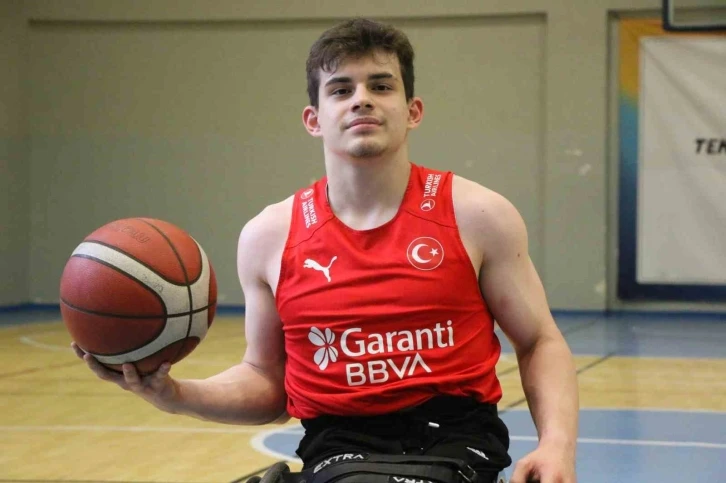 Milli takıma seçilen bedensel engelli basketbolcu Avrupa Şampiyonası’nda ter dökecek
