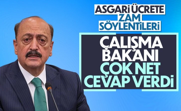 Milyonlarca işçi merak ediyor! Asgari ücrete ikinci 'ZAM' olacak mı?Asgari ücrette son dakika! İkinci zam gelecek mi? Bakan Bilgin'den kritik açıklama