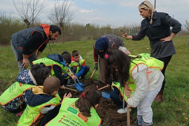 Minik Eller Büyük Ormanlar Oluşturmak İçin Çalıştı