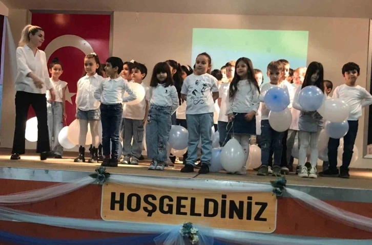 Minik öğrencilerden ’Dünya Su Günü’ etkinliği
