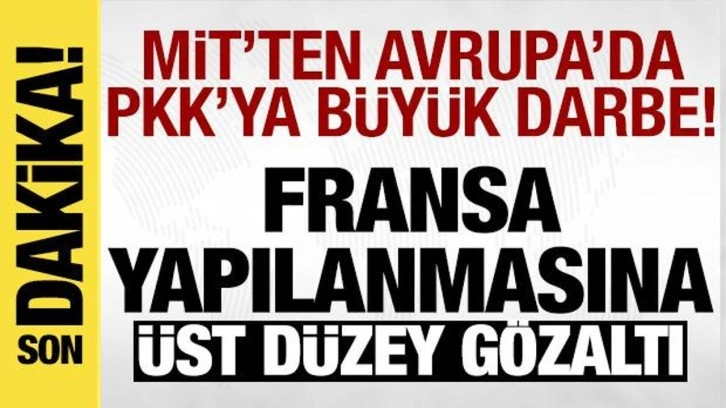 MİT'ten Avrupa'da operasyon: Fransa yapılanmasından sorumlu Daniel Korkmaz yakalandı